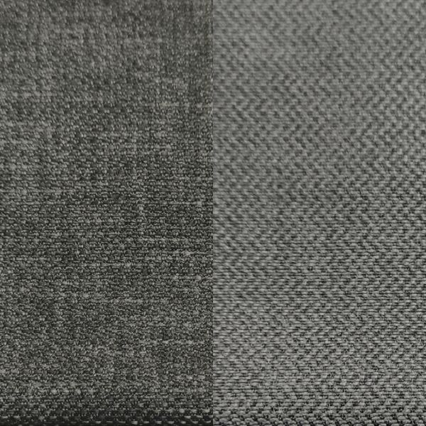 Двостороння тканина для штор, темно-сірий жакард, ANKA Havana-26
