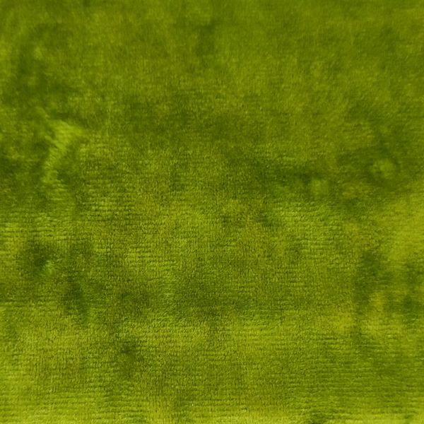 Ткань для штор жёлто-зелёный бархат ANKA Helen-17