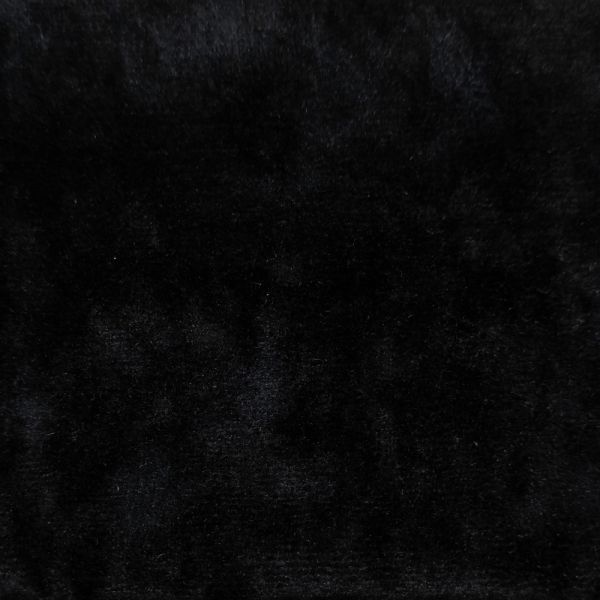 Ткань для штор чёрный бархат ANKA Helen-39