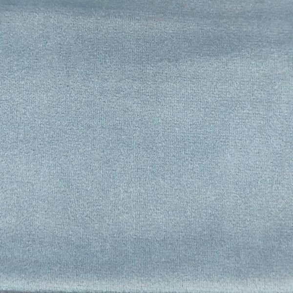 Ткань для штор бледно-голубой бархат ANKA Yumos-33