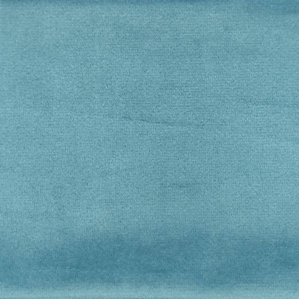 Ткань для штор тёмно-голубой бархат ANKA Yumos-34