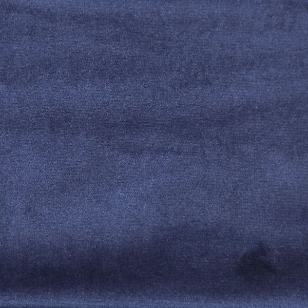 Ткань для штор тёмно-синий бархат ANKA Yumos-38