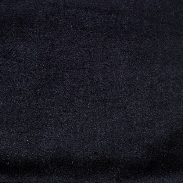 Ткань для штор чёрный бархат ANKA Yumos-39