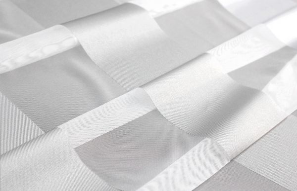 Тканина для тюля зі смугами PHOENIX Bianko-201