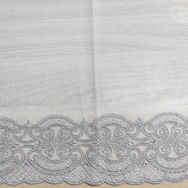 Ткань для тюля с вышивкой Grand Design B-120890-03