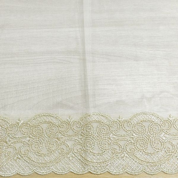 Ткань для тюля с вышивкой Grand Design B-120890-04