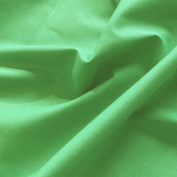 Семейный комплект постельного белья, CT Ранфорс однотонний. Зелёный