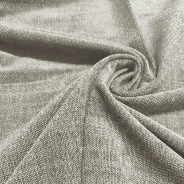 Ткань для штор, шенил, цвет серый, HAPPY HOME Palermo Steel-6889