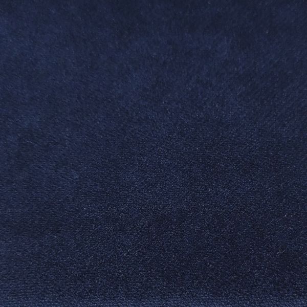 Тканина для меблів, оксамит, колір темно-синій, HAPPY HOME Selma Kadife-316B