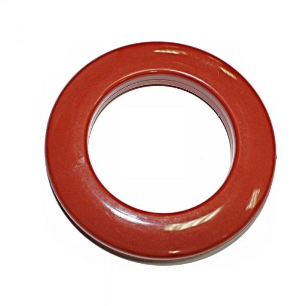 Універсальний люверс червоний для штор, 35 мм, круглий