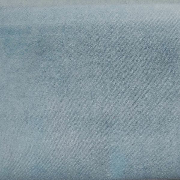 Ткань для штор нубук бледно-голубой (имитация замши) MRTX-1328