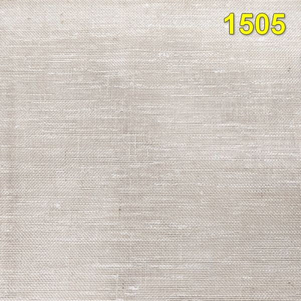 Ткань для тюля со льном светло-бежевая MRTX-Verona-1505