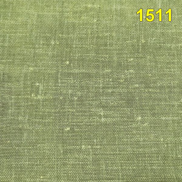 Ткань для тюля со льном бледно-зелёная MRTX-Verona-1511