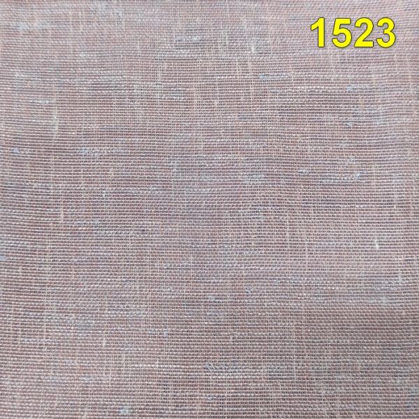 Тканина для тюля з льоном лілова MRTX-Verona-1523