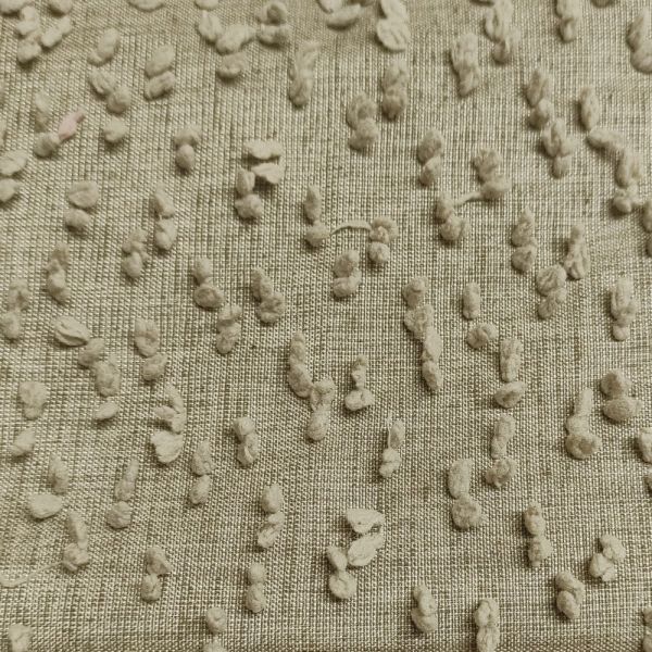 Букльована бежева тканина для штор Mirteks Kemer-107
