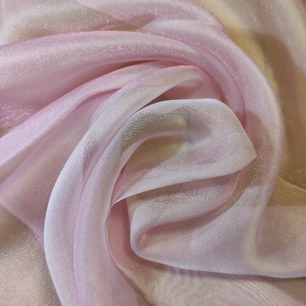 Тканина для тюля рожева креп-органза NOPE 77554-013