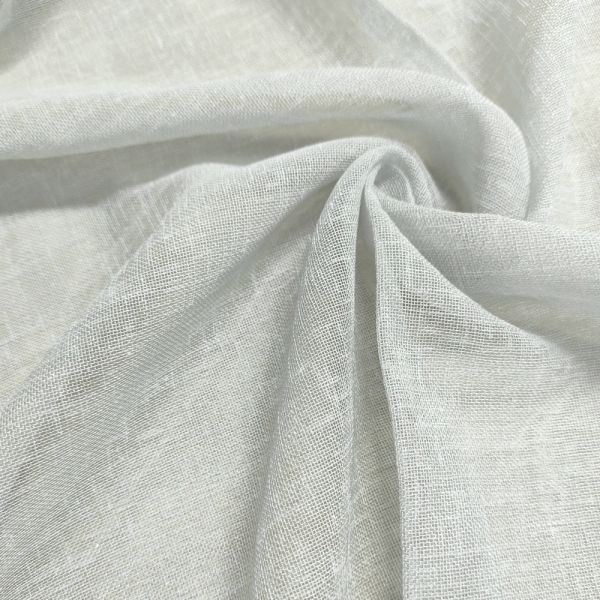 Тканина для тюлю, мішковина, колір світло-сірий, Ecobella PNL-17360-49