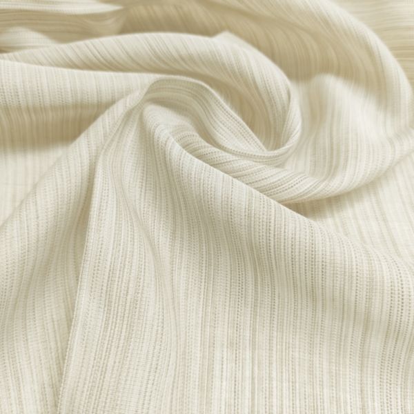 Жаккардовый вуаль серо-бежевый, ткань для тюля PNL-30480-07