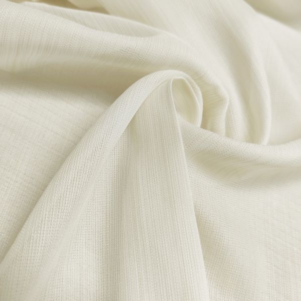 Жаккардовый вуаль кремовый, ткань для тюля PNL-30480-06