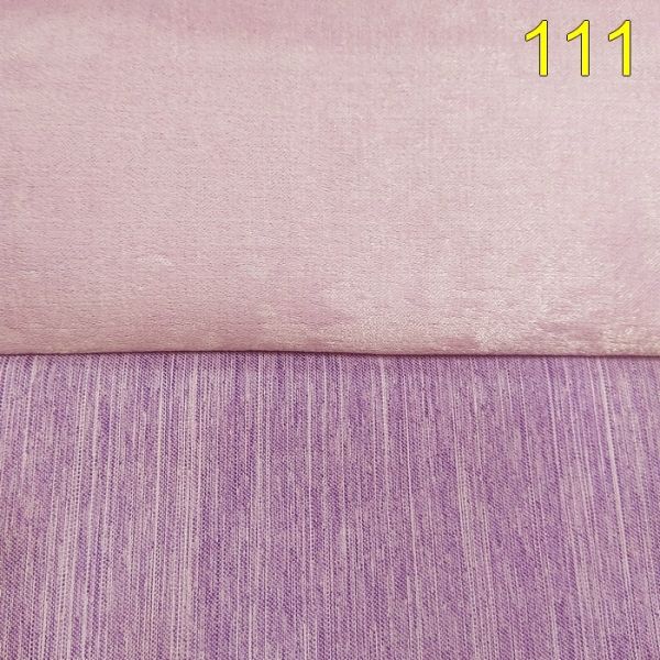 Ткань для штор двусторонний розово-сиреневый микрософт PNL-3951-111