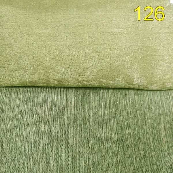 Ткань для штор двусторонний оливковый микрософт PNL-3951-126