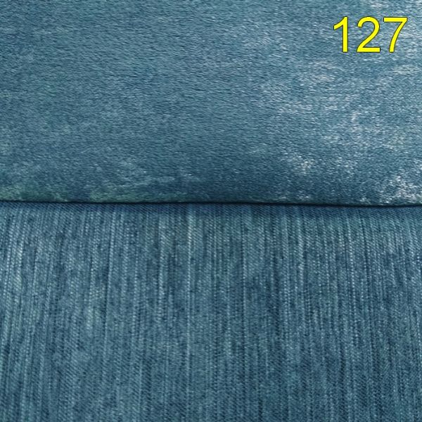 Ткань для штор двусторонний сине-срый микрософт PNL-3951-127