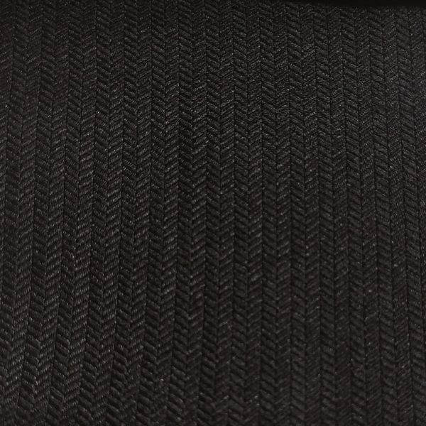 Тканина для штор, імітація вовни, колір чорний, RIBANA 4080-30