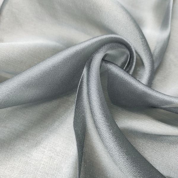 Ткань для тюля креп-органза серый Ribana Angel Grey