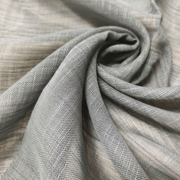 Ткань для тюля мешковина Ribana Capri D.Grey