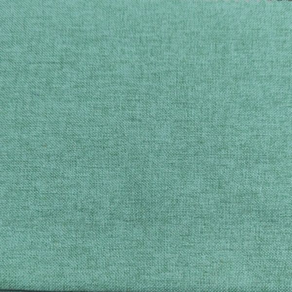 Тканина для штор, рогожка, колір бірюзовий, RIBANA Dante-06