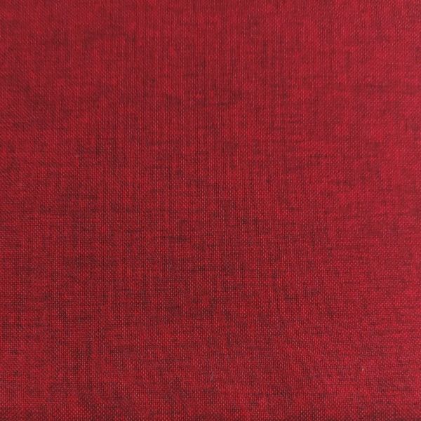 Тканина для штор, рогожка, колір червоний, RIBANA Dante-23