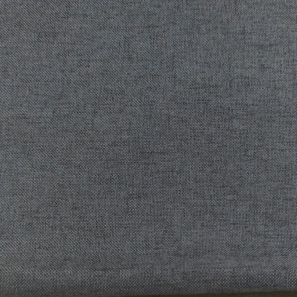 Тканина для штор, рогожка, колір темно-сірий, RIBANA Dante-24