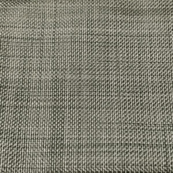 Charcoal Polyester Linen Fabric