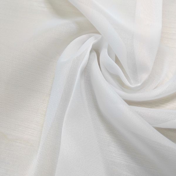 Ткань для тюля белая Ribana Krep Vual-01