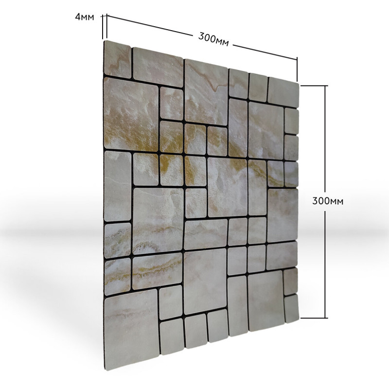 Самоклеящаяся PET мозаика 30*30CM*4MM (D) SW-00001656