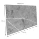 Самоклеящаяся стеновая PET плитка 600*300*2mm (D) SW-00001683