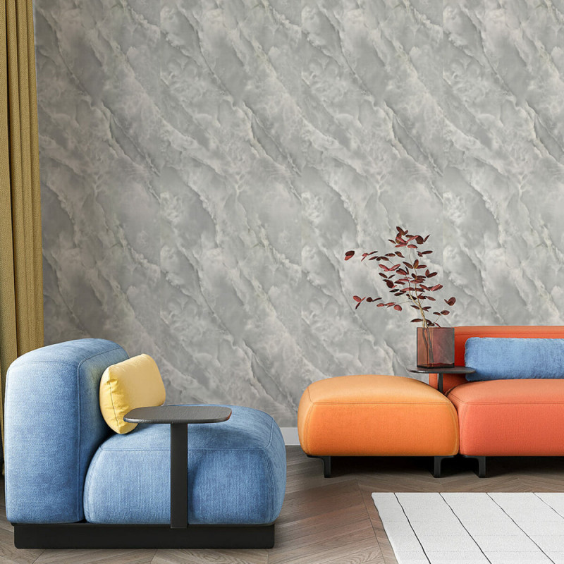 Самоклеящаяся стеновая PET плитка в рулоне 600*3000*2mm SW-00001700