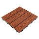 Композитная плитка WPC красное дерево 30*30CM*2СM (D) SW-00001707