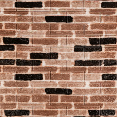 Панель стеновая 3D (346-2) 700х770х2мм Классический кирпич SW-00001915