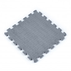 Пол-пазл плюшевый СВЕТЛО-СЕРЫЙ 30*30*1cm (D) SW-00002080