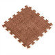 Пол-пазл плюшевый КОРИЧНЕВЫЙ 30*30*1cm (D) SW-00002082