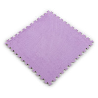 Пол-пазл плюшевый ФИОЛЕТОВЫЙ 60*60*1cm (D) SW-00002087