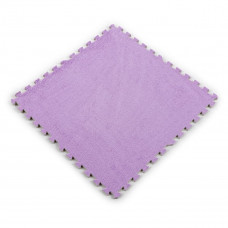 Пол-пазл плюшевый ФИОЛЕТОВЫЙ 60*60*1cm (D) SW-00002087