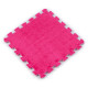 Пол-пазл плюшевый РОЗОВЫЙ 30*30*1cm (D) SW-00002092