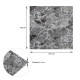 Декоративная 3D панель самоклейка 700x700x4мм Мраморная плитка (192) SW-00000529