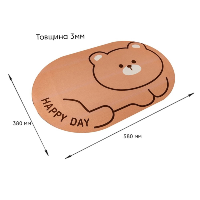 Влагопоглощающий коврик 38*58CM*3MM(D) SW-00002556