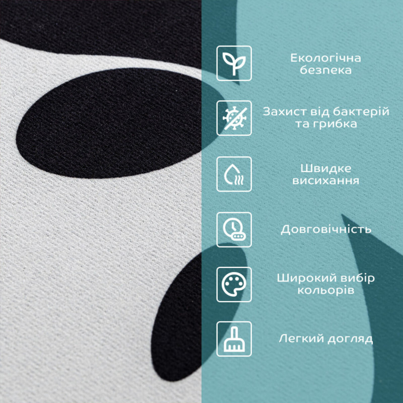 Влагопоглощающий коврик Панда 40*60CM*3MM(D) SW-00002563