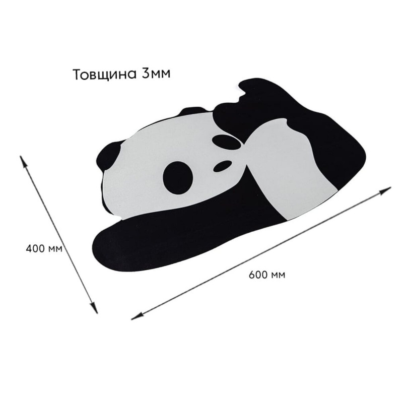 Влагопоглощающий коврик Панда 40*60CM*3MM(D) SW-00002563