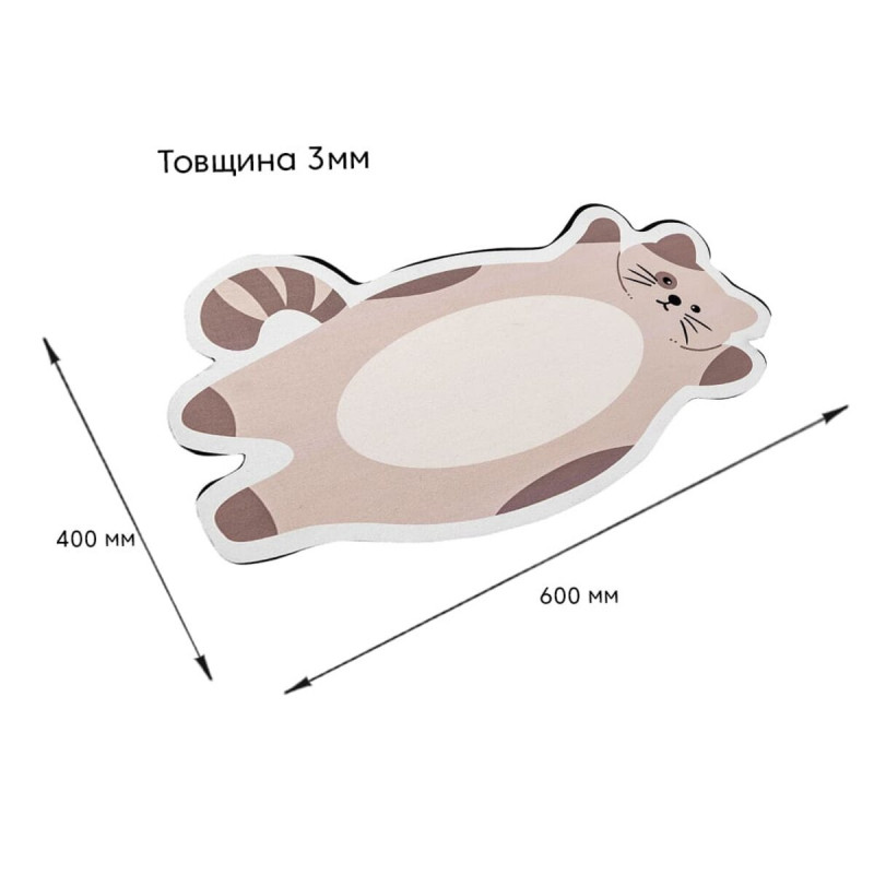 Влагопоглощающий коврик Котик 40*60CM*3MM(D) SW-00002564