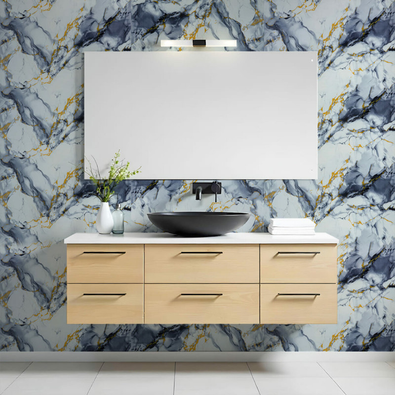 Самоклеящаяся стеновая PET плитка в рулоне 600*3000*2mm (D) SW-00002636